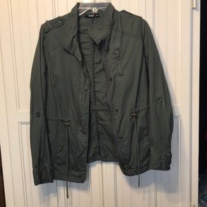 Green Bomber Jacket